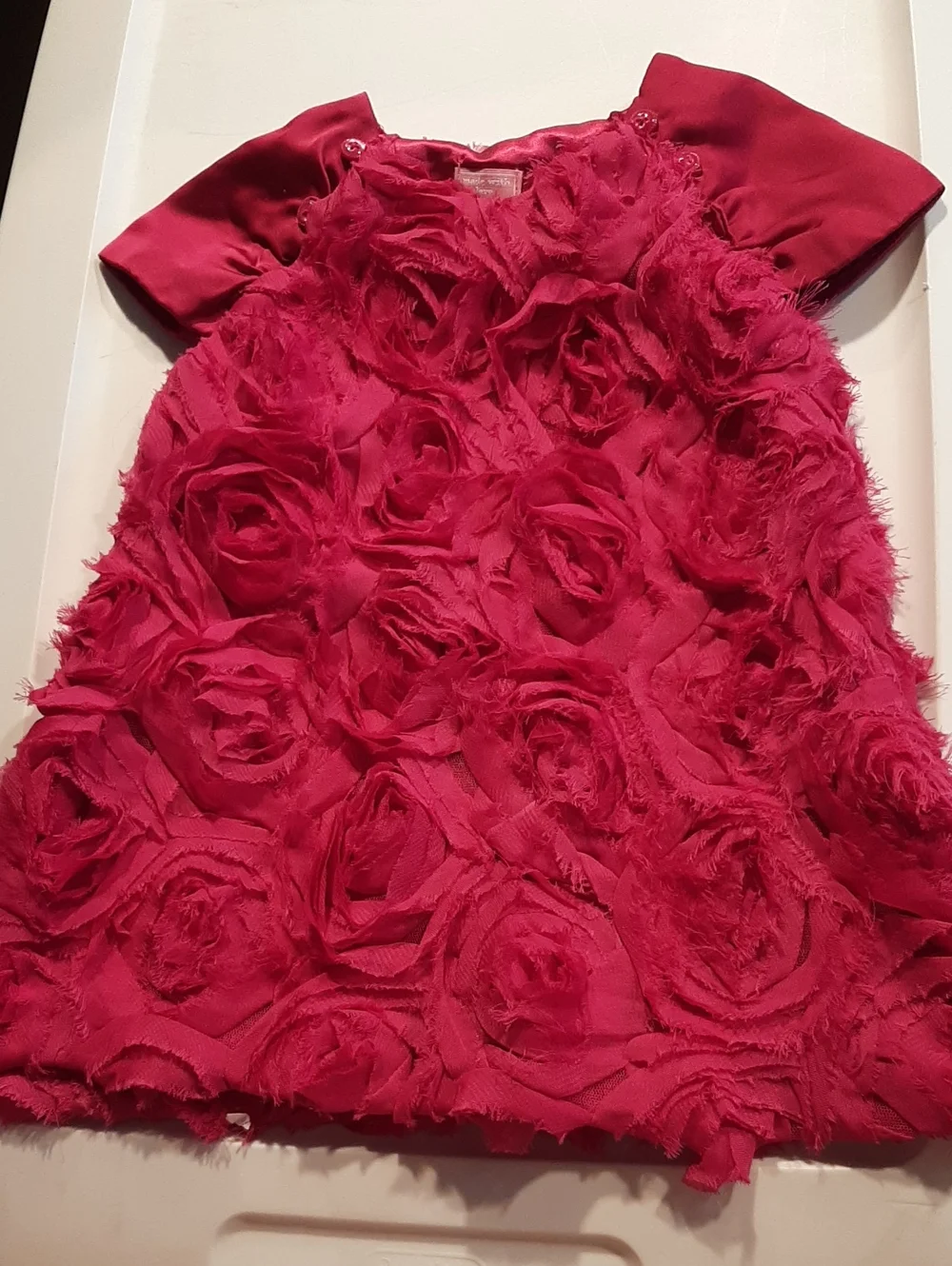 The Children's Place Magenta Party Dress